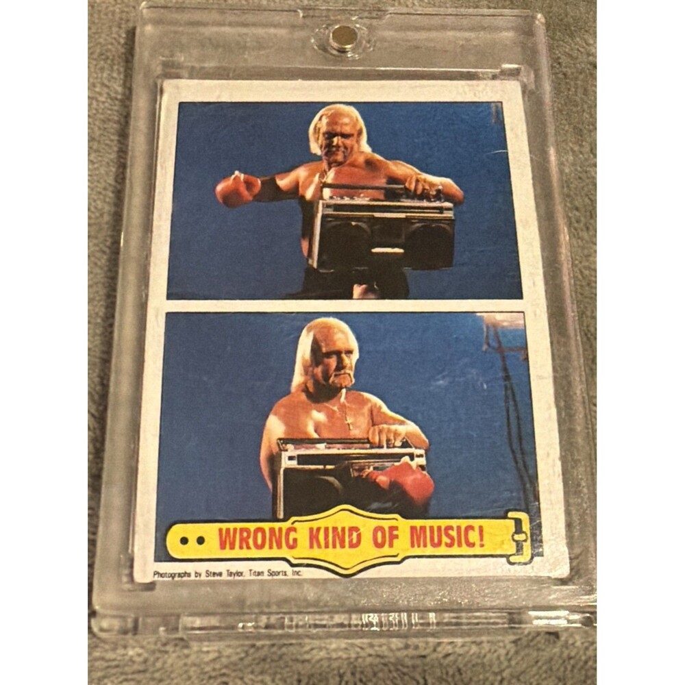 1985 Topps WWF - Hulk Hogan #56